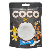 Чіпси кокосові солодкі з ваніллю