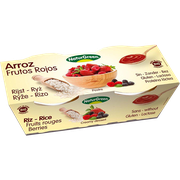 Десерт рисовий з фруктами