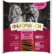 Ф'ючіпси з насінням льону та прованськими травами