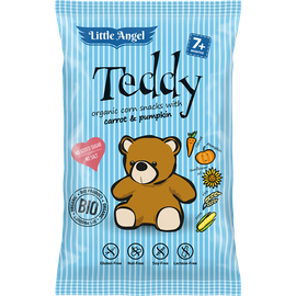 Кукурузні снеки з морквою і гарбузом Teddy органические 