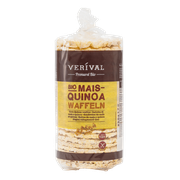 Вафлі кукурузні з кіноа без глютену органічні 