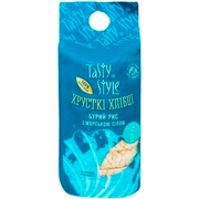 Хлібці Бурий рис з морською сільллю Tasty Style 95г